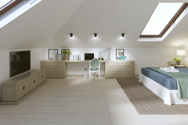 loft bedroom